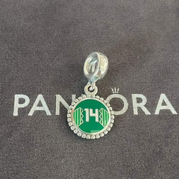 Pandora Engraving Mexico Soccer Jersey Exclusive Charm Pendant - Picture 1 of 4